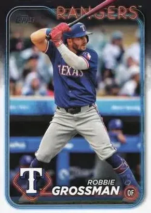 2024 Topps Update #US11 - Robbie Grossman - Texas Rangers