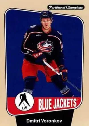 2024-25 Parkhurst Champions #2 - Dmitri Voronkov - Columbus Blue Jackets