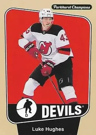 2024-25 Parkhurst Champions #3 - Luke Hughes - New Jersey Devils