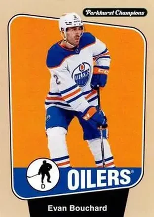 2024-25 Parkhurst Champions #5 - Evan Bouchard - Edmonton Oilers