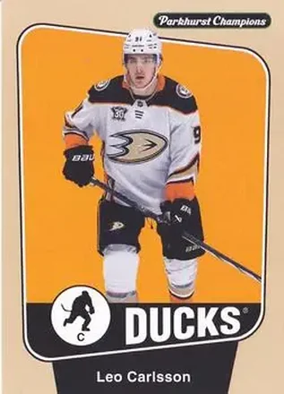 2024-25 Parkhurst Champions #6 - Leo Carlsson - Anaheim Ducks