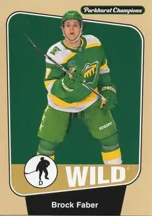 2024-25 Parkhurst Champions #7 - Brock Faber - Minnesota Wild