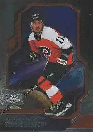 2024-25 SkyBox Metal Universe #3 - Travis Konecny - Philadelphia Flyers
