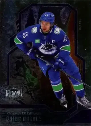 2024-25 SkyBox Metal Universe #4 - Quinn Hughes - Vancouver Canucks
