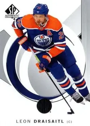 2024-25 SP Authentic #4 - Leon Draisaitl - Edmonton Oilers