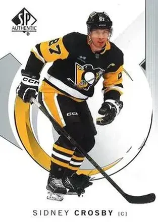 2024-25 SP Authentic #5 - Sidney Crosby - Pittsburgh Penguins
