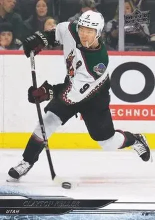 2024-25 Upper Deck #8 - Clayton Keller - Utah Hockey Club