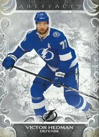 2024-25 Upper Deck Artifacts #4 - Victor Hedman - Tampa Bay Lightning