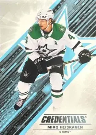 2024-25 Upper Deck Credentials #4 - Miro Heiskanen - Dallas Stars