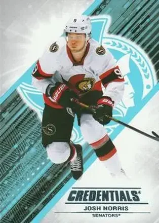 2024-25 Upper Deck Credentials #5 - Josh Norris - Ottawa Senators