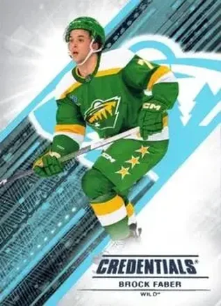 2024-25 Upper Deck Credentials #7 - Brock Faber - Minnesota Wild