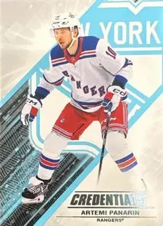 2024-25 Upper Deck Credentials #10 - Artemi Panarin - New York Rangers