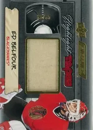 2024-25 Upper Deck Engrained Icons - Highlight Tapes #HT-EB - Ed Belfour - Chicago Blackhawks
