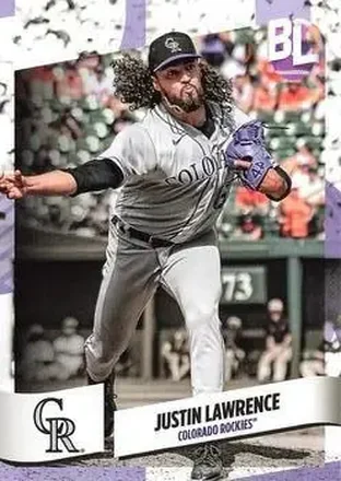 2024 Topps Big League #22 - Justin Lawrence - Colorado Rockies