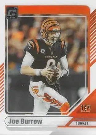 2024 Clearly Donruss #12 - Joe Burrow - Cincinnati Bengals