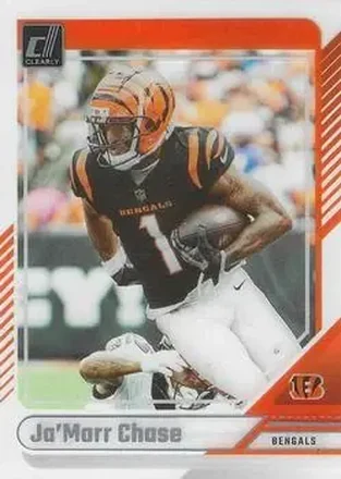 2024 Clearly Donruss #13 - Ja’Marr Chase - Cincinnati Bengals
