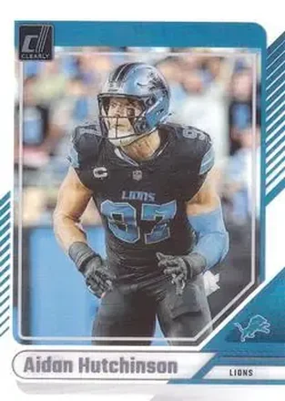 2024 Clearly Donruss #20 - Aidan Hutchinson - Detroit Lions