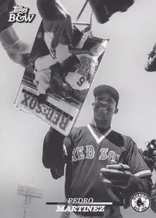 2024 Topps Black & White #22 - Pedro Martinez - Boston Red Sox