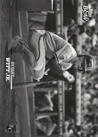 2024 Topps Black & White #23 - Bobby Witt Jr. - Kansas City Royals