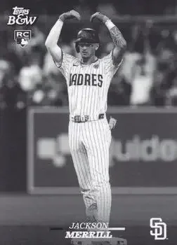 2024 Topps Black & White feature card