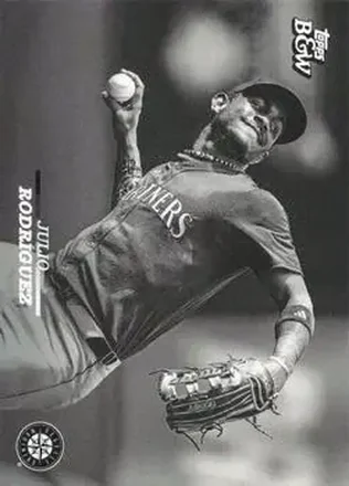 2024 Topps Black & White #26 - Julio Rodríguez - Seattle Mariners