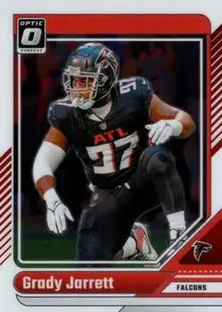 2024 Donruss Optic #12 - Grady Jarrett - Atlanta Falcons