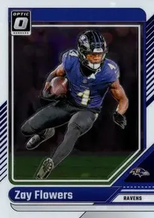 2024 Donruss Optic #15 - Zay Flowers - Baltimore Ravens