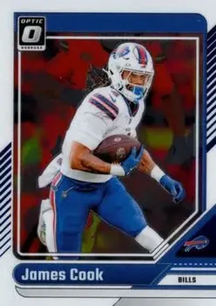 2024 Donruss Optic #20 - James Cook - Buffalo Bills