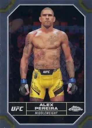 2024 Topps Chrome UFC #4 - Alex Pereira
