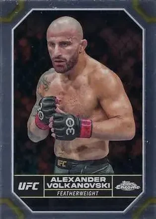 2024 Topps Chrome UFC #7 - Alexander Volkanovski