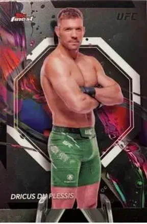 2024 Topps Finest UFC #1 - Dricus Du Plessis