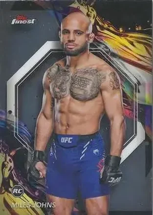 2024 Topps Finest UFC #3 - Miles Johns