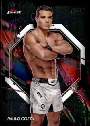 2024 Topps Finest UFC #4 - Paulo Costa