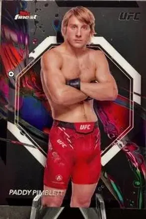 2024 Topps Finest UFC #8 - Paddy Pimblett