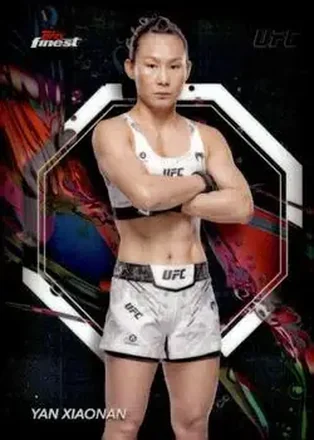 2024 Topps Finest UFC #9 - Yan Xiaonan