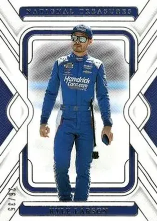 2025 Panini National Treasures #31 - Kyle Larson - Hendrick Motorsports