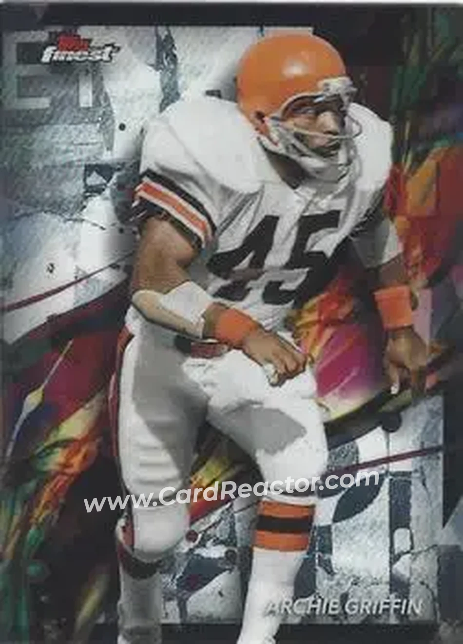 2024 Finest #14 - Archie Griffin - Cincinnati Bengals - Front