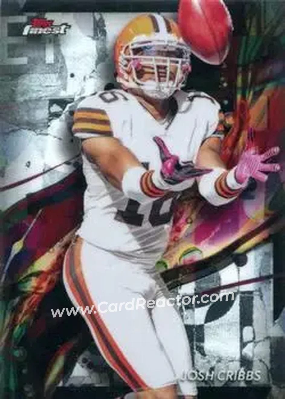 2024 Finest #17 - Josh Cribbs - Cleveland Browns - Front