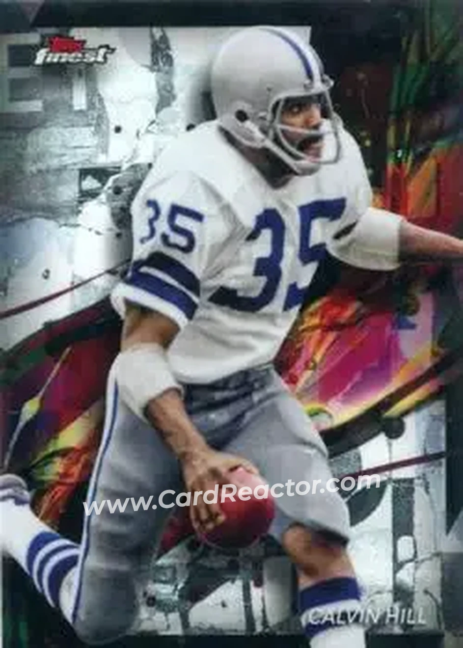 2024 Finest #18 - Calvin Hill - Dallas Cowboys - Front