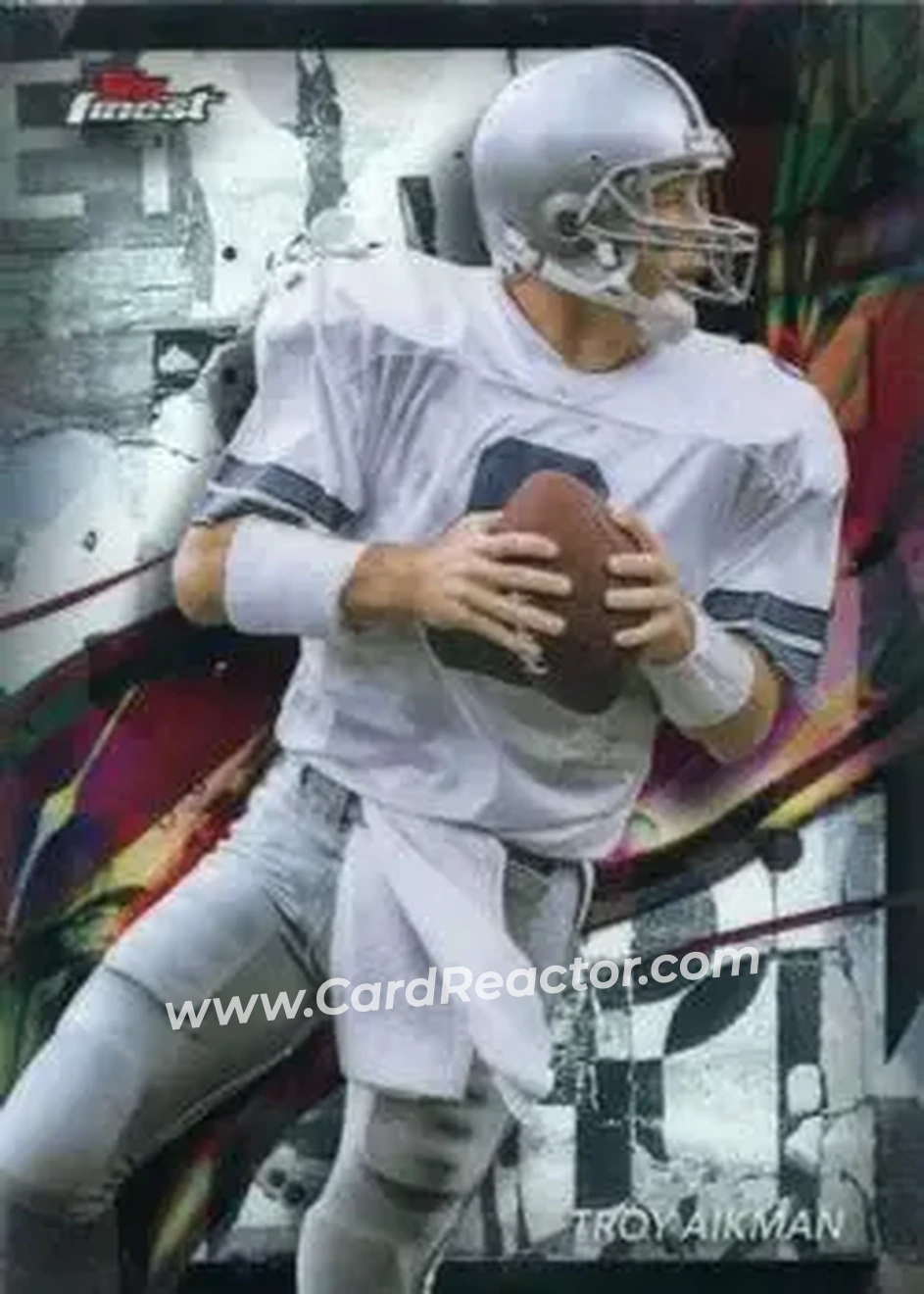 2024 Finest #20 - Troy Aikman - Dallas Cowboys - Front