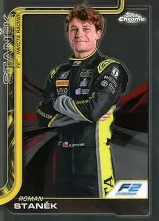 2025 Topps Chrome Formula 1 #22 - Roman Staněk - Invicta Racing