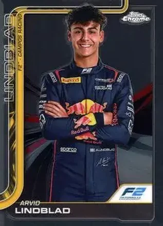 2025 Topps Chrome Formula 1 #23 - Arvid Lindblad - Campos Racing