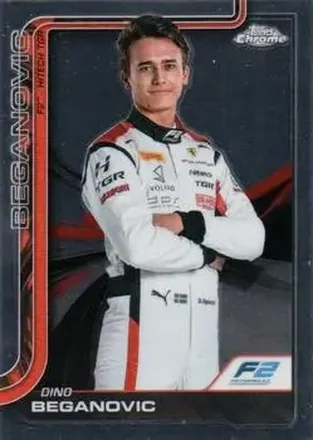 2025 Topps Chrome Formula 1 #27 - Dino Beganovic - Hitech TGR