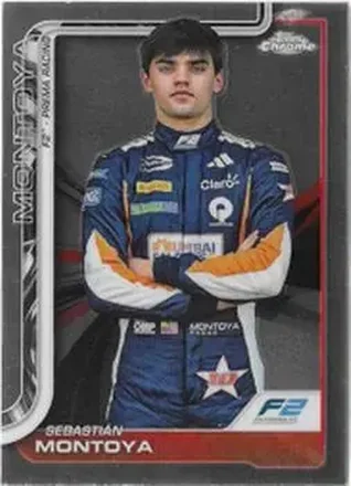 2025 Topps Chrome Formula 1 #30 - Sebastián Montoya - Prema Racing