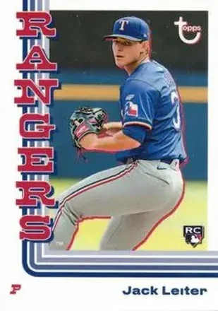2024 Topps Brooklyn Collection #23 - Jack Leiter - Texas Rangers