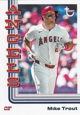 2024 Topps Brooklyn Collection #27 - Mike Trout - Los Angeles Angels