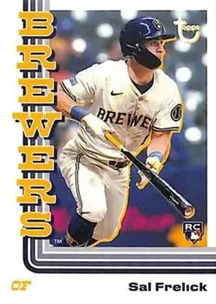 2024 Topps Brooklyn Collection #30 - Sal Frelick - Milwaukee Brewers