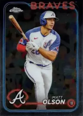 2024 Topps Chrome #23 - Matt Olson - Atlanta Braves