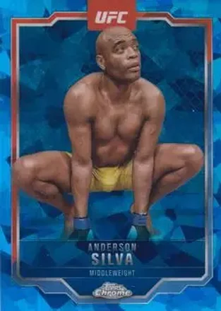 2025 Topps Chrome Sapphire Edition UFC #44 - Anderson Silva