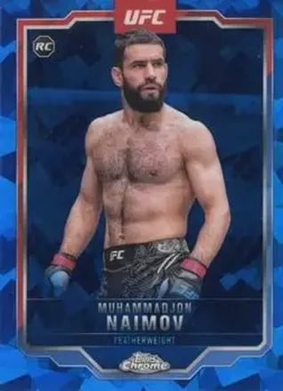 2025 Topps Chrome Sapphire Edition UFC #45 - Muhammadjon Naimov